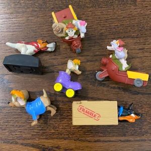 Disney’s Oliver and Company figures 90s Burger King